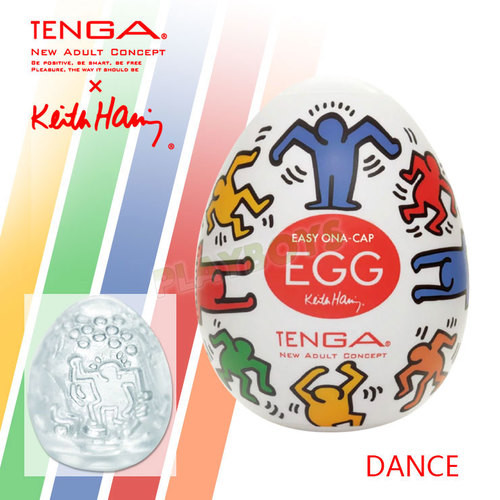 TENGA自慰蛋EGG X Keith Haring(DANCE)