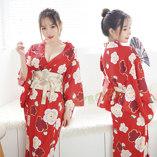 愛戀媚紅羽織和服