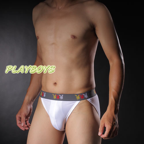 PLAYBOY-彈性萊卡褲